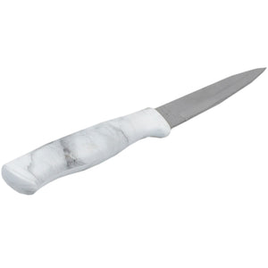 Home Basics Marble Collection 3.5" Paring Knife, White $1.5 EACH, CASE PACK OF 24