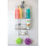 Load image into Gallery viewer, Home Basics 2 Tier Adjustable Shelving Hanging Shower Caddy, Chrome $15.00 EACH, CASE PACK OF 6
