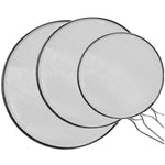 Load image into Gallery viewer, Home Basics 3 Piece Finely Netted Mesh Splatter Screen Set, White $5.00 EACH, CASE PACK OF 12