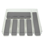 Load image into Gallery viewer, Home Basics 12" x 15" Plastic Drawer Organizer with Rubber Liner $8.00 EACH, CASE PACK OF 12