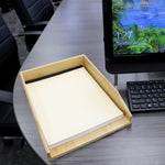 Load image into Gallery viewer, Home Basics Bamboo Paper Holder, Natural $7 EACH, CASE PACK OF 6
