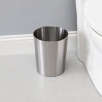 Load image into Gallery viewer, Home Basics Tapered 6 Lt Stainless Steel Waste Bin, Silver $6 EACH, CASE PACK OF 6