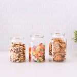 Load image into Gallery viewer, Home Basics 3 Piece Canister Set With Lids $10.00 EACH, CASE PACK OF 6