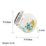 Load image into Gallery viewer, Home Basics 44 oz. Glass Candy Jar $3.5 EACH, CASE PACK OF 12