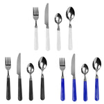 Load image into Gallery viewer, Home Basics 16-Piece Flatware Set - Assorted Colors