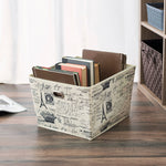 Load image into Gallery viewer, Home Basics Paris Collection Large Non-Woven Storage Bin, Natural $5 EACH, CASE PACK OF 12