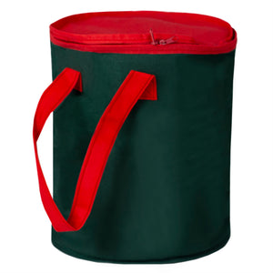 Home Basics Christmas Light Storage Bag, Green $4.00 EACH, CASE PACK OF 12