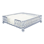 Load image into Gallery viewer, Home Basics Infinity Collection Flat Napkin Holder, Chrome $5.00 EACH, CASE PACK OF 12