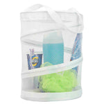 Load image into Gallery viewer, Home Basics White Mesh Barrel Caddy $3.00 EACH, CASE PACK OF 12