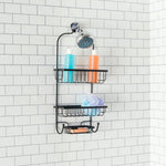 Load image into Gallery viewer, Home Basics Heavyweight Shower Caddy, Bronze $12 EACH, CASE PACK OF 6