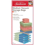 Load image into Gallery viewer, Home Basics Medium Vacuum Bags, (Pack of 4), Clear $4.00 EACH, CASE PACK OF 12