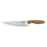 Load image into Gallery viewer, Home Basics 8" Stainless Steel Chef Knife With Wooden Handle, Winchester $4.00 EACH, CASE PACK OF 24