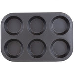 Load image into Gallery viewer, Home Basics Non-Stick 6 Cup Muffin Pan $4.00 EACH, CASE PACK OF 24