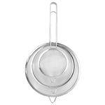 Load image into Gallery viewer, Home Basics Ultra Fine Mesh Stainless Steel Strainer Set, Silver $6.00 EACH, CASE PACK OF 12
