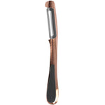 Load image into Gallery viewer, Home Basics Nova Collection Zinc Vertical Vegetable Peeler, Rose Gold $3.00 EACH, CASE PACK OF 24