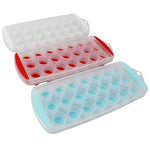 Load image into Gallery viewer, Home Basics 2 Pack Mini Ice Cube Tray $2.50 EACH, CASE PACK OF 24
