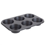 Load image into Gallery viewer, Home Basics Non-Stick 6 Cup Muffin Pan $4.00 EACH, CASE PACK OF 24