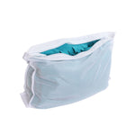 Load image into Gallery viewer, Home Basics Finely Netted Breathable Micro Mesh Intimates Square Laundry Wash Bag with Rust-Proof Zipper Closure, White $3.00 EACH, CASE PACK OF 24