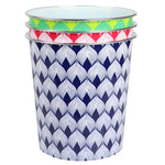 Load image into Gallery viewer, Home Basics Tulip Open Top Round 5 Lt Plastic Waste Bin - Assorted Colors
