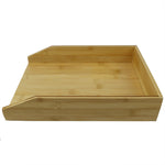 Load image into Gallery viewer, Home Basics Bamboo Paper Holder, Natural $7 EACH, CASE PACK OF 6
