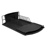 Load image into Gallery viewer, Michael Graves Design Black Finish Steel Wire Compact Dish Rack, Black $12.00 EACH, CASE PACK OF 6