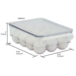 Load image into Gallery viewer, Home Basics Plastic Fridge Bin 12 -Egg Holder, Clear $4 EACH, CASE PACK OF 12