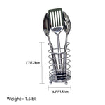 Load image into Gallery viewer, Home Basics Wire Collection Cutlery Holder, Chrome $5 EACH, CASE PACK OF 24