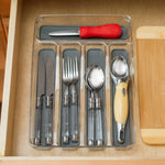 Load image into Gallery viewer, Home Basics 9" x 12" Plastic Drawer Organizer with Rubber Liner $5.00 EACH, CASE PACK OF 12