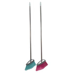 Load image into Gallery viewer, Home Basics ACE Stainless Steel Angle Broom - Assorted Colors