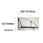 Load image into Gallery viewer, Home Basics Over The Door Closet Valet, Bronze $8 EACH, CASE PACK OF 6