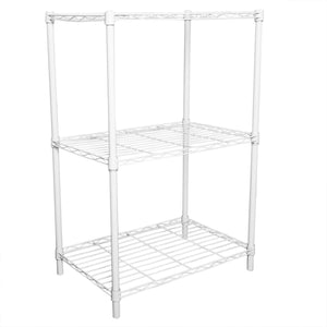 Home Basics 3 Tier Steel Wire Shelf, White $30.00 EACH, CASE PACK OF 4
