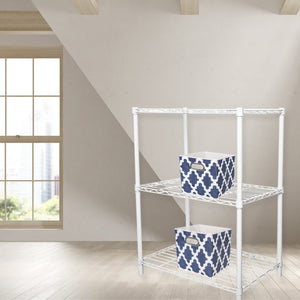 Home Basics 3 Tier Steel Wire Shelf, White $30.00 EACH, CASE PACK OF 4