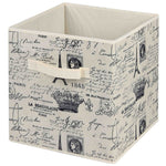 Load image into Gallery viewer, Home Basics Paris Collection Non-Woven Storage Bin, Natural $5.00 EACH, CASE PACK OF 12