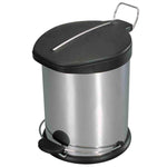 Load image into Gallery viewer, Home Basics 12 Liter Brushed Stainless Steel with Plastic Top Waste Bin, Silver
$20.00 EACH, CASE PACK OF 4