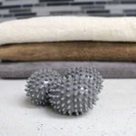 Load image into Gallery viewer, Home Basics Spiked Plastic Dryer Balls, Grey $3.00 EACH, CASE PACK OF 24
