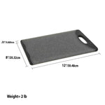 Load image into Gallery viewer, Home Basics Double Sided 8" x 11.5" Granite Plastic Cutting Board - Assorted Colors