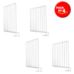 Load image into Gallery viewer, Home Basics Vinyl Coated Steel Shelf Divider, White $2.5 EACH, CASE PACK OF 48
