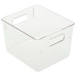 Load image into Gallery viewer, Home Basics Medium Plastic Fridge Bin, Clear

 $5.00 EACH, CASE PACK OF 12
