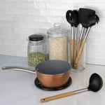 Load image into Gallery viewer, Home Basics Winchester Collection Scratch-Resistant Rubber Pasta Server, Natural $2.00 EACH, CASE PACK OF 24