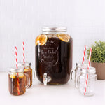 Load image into Gallery viewer, Home Basics Rooster Mason Beverage Dispenser with 4 Cups $20 EACH, CASE PACK OF 2