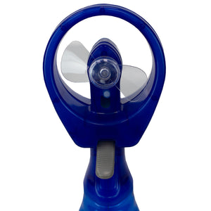 Home Basic 9 oz. Handheld Battery Operated Misting Fan $5.00 EACH, CASE PACK OF 12