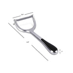 Load image into Gallery viewer, Home Basics Nova Collection Zinc Horizontal Vegetable Peeler, Silver $3.00 EACH, CASE PACK OF 24