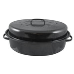 Load image into Gallery viewer, Home Basics Non-Stick Carbon Steel Roaster with Lid $12 EACH, CASE PACK OF 6