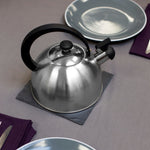 Load image into Gallery viewer, Home Basics Square Slate Trivet, Black $2 EACH, CASE PACK OF 24