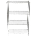 Load image into Gallery viewer, Home Basics 4 Tier Wide Steel Wire Shelf, Grey $40.00 EACH, CASE PACK OF 4