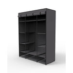 Load image into Gallery viewer, Home Basics Storage Closet with Shelving, Grey $40.00 EACH, CASE PACK OF 4
