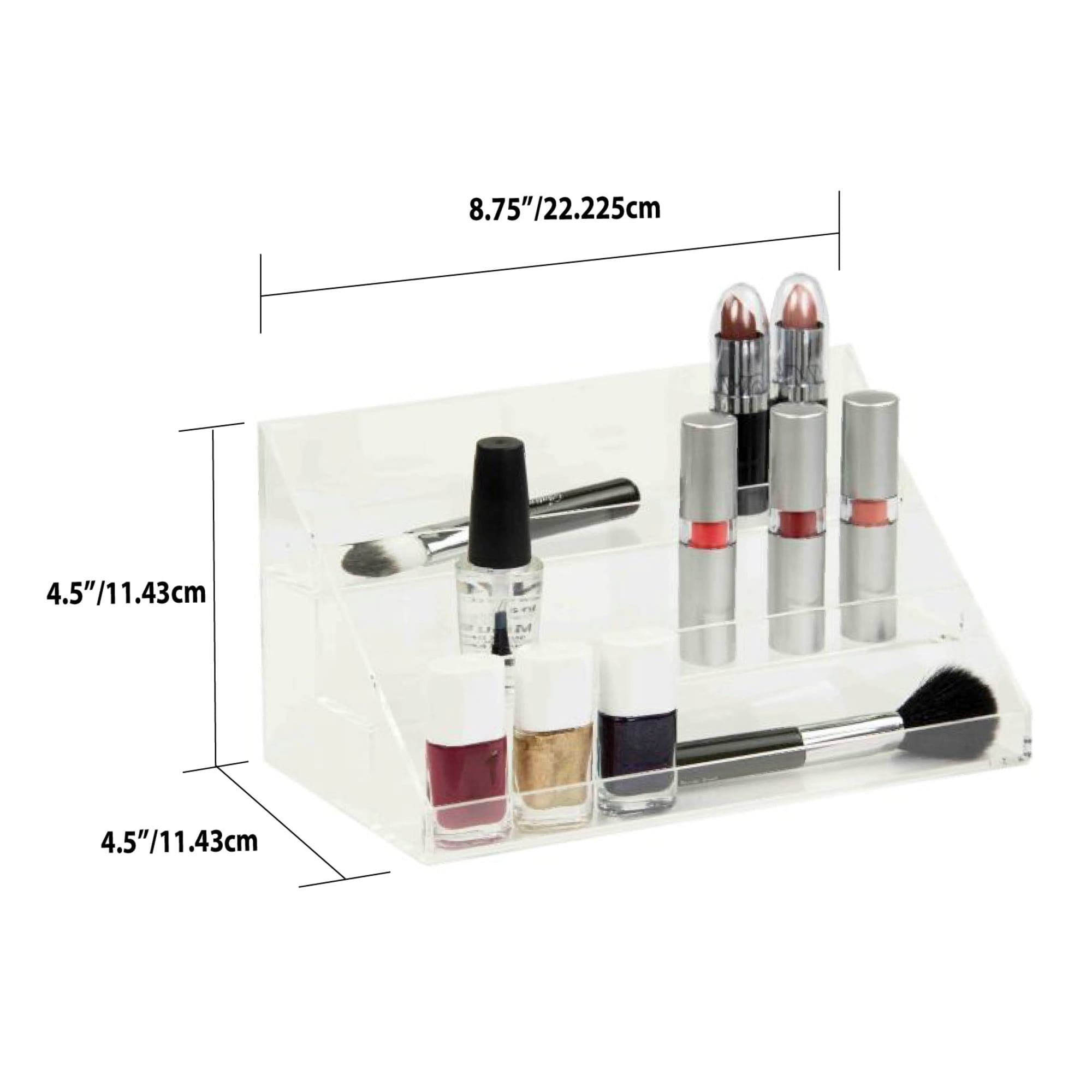 Home Basics 3 Tier Cosmetic Stand $2.5 EACH, CASE PACK OF 12