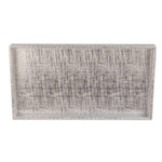 Load image into Gallery viewer, Home Basics Metallic Weave Vanity Tray, Silver $5.00 EACH, CASE PACK OF 8