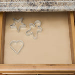 Load image into Gallery viewer, Home Basics Stripes 12" x 60" Shelf Liner, Clear $2.00 EACH, CASE PACK OF 12