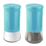 Load image into Gallery viewer, Home Basics Essence Collection 2 Piece Salt and Pepper Set, Turquoise $3.00 EACH, CASE PACK OF 12